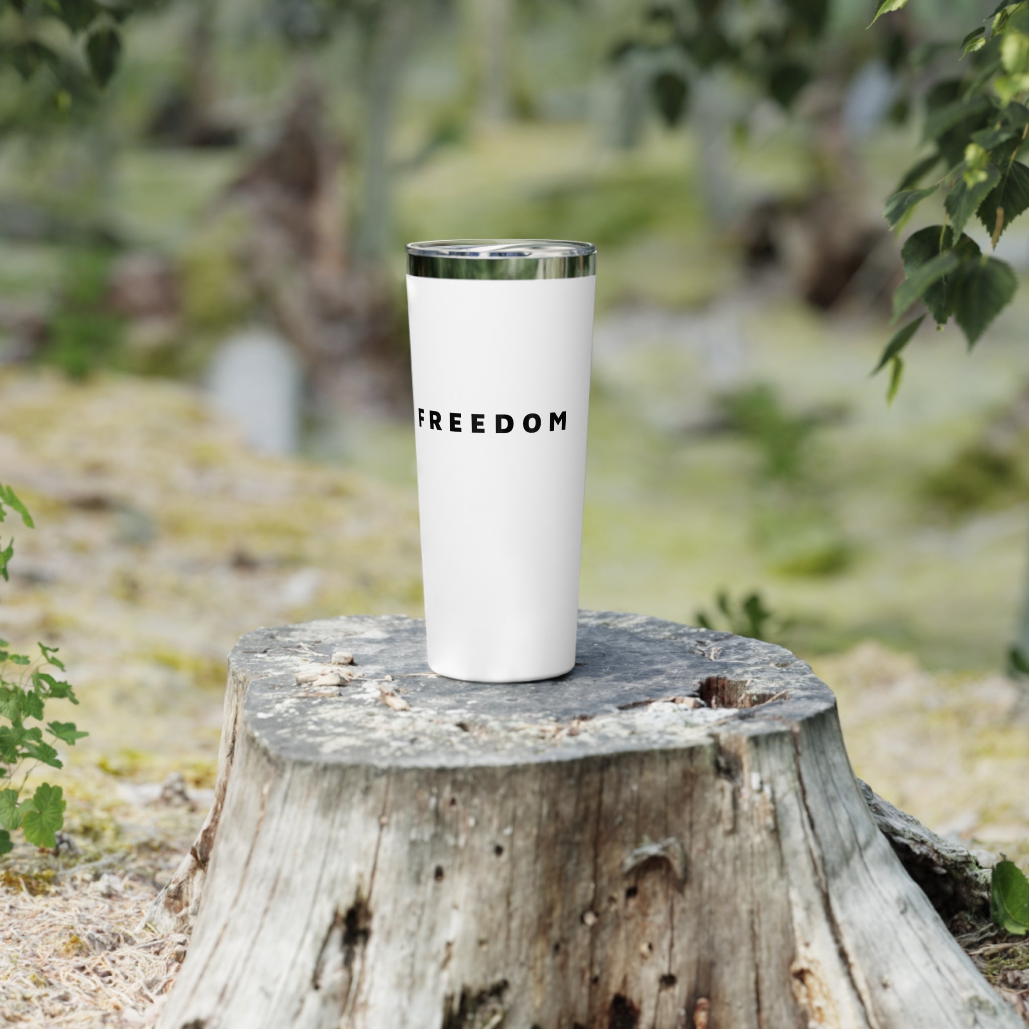 Copper Vacuum Insulated Tumbler with FREEDOM Print | Travel Mug, Stainless Steel Cup, Gift for Coffee Lovers, Eco-Friendly Drinkware, [...]