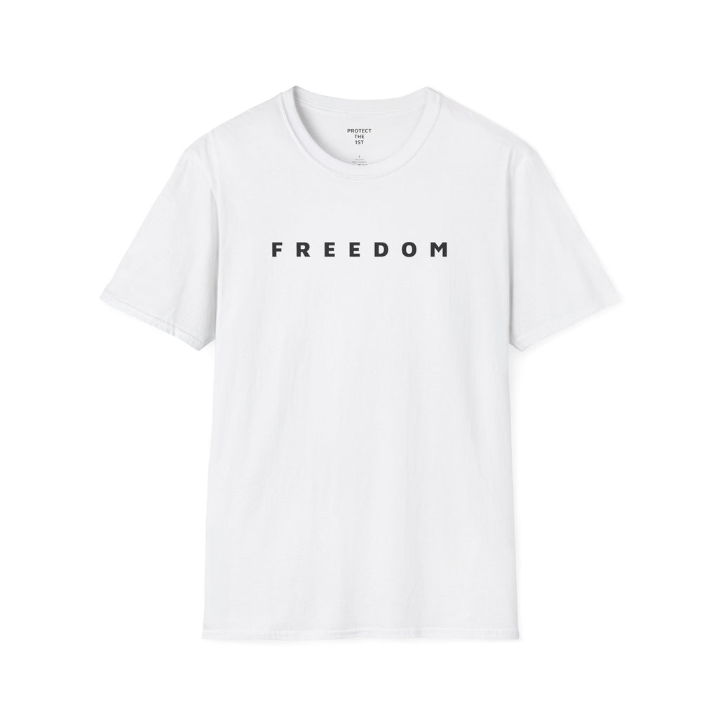 Copy of Freedom Unisex Softstyle T-Shirt - Casual Tee, Gift for Friends, Inspirational Wear, Everyday Comfort, Unisex Apparel