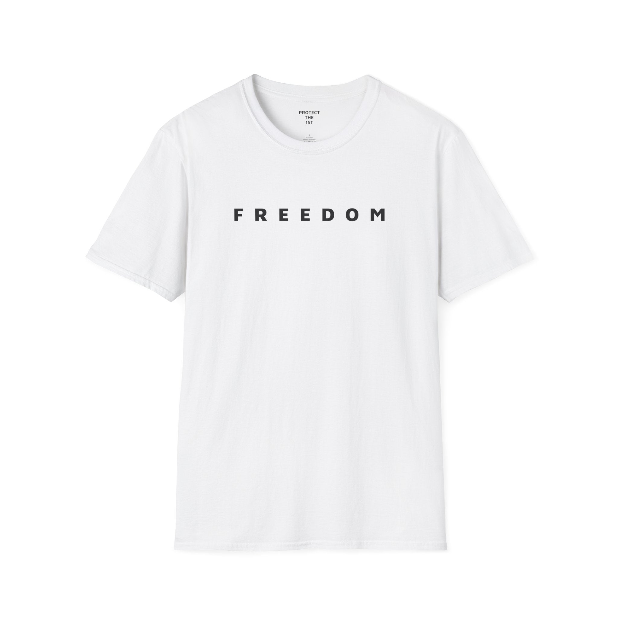 Copy of Freedom Unisex Softstyle T-Shirt - Casual Tee, Gift for Friends, Inspirational Wear, Everyday Comfort, Unisex Apparel