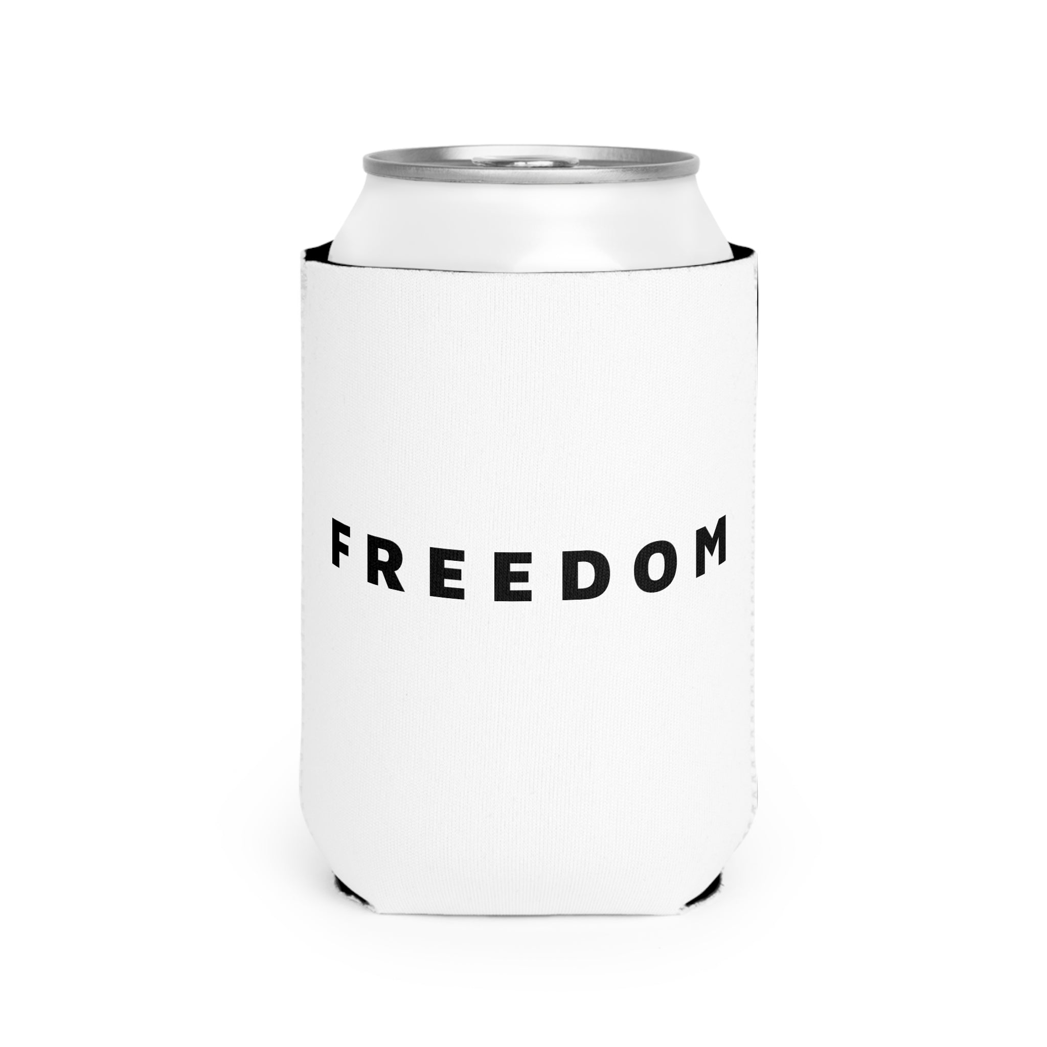 Freedom Can Cooler Sleeve | Personalized Beer Koozie | Perfect for Parties, Outdoors, BBQs, Gifts, Celebrations