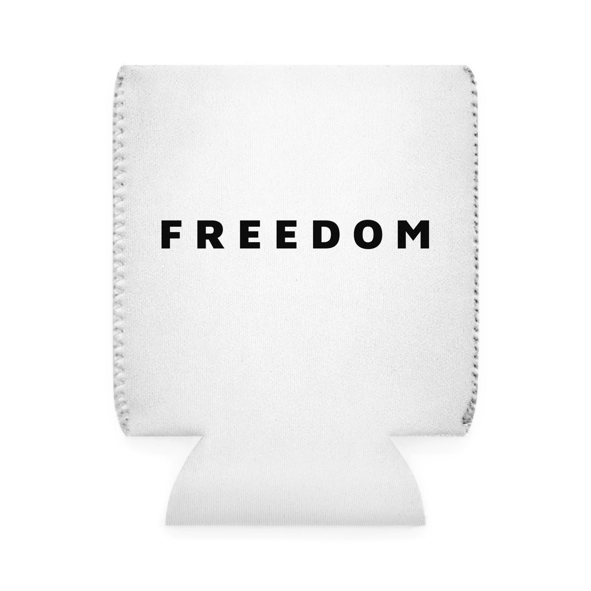 Freedom Can Cooler Sleeve | Personalized Beer Koozie | Perfect for Parties, Outdoors, BBQs, Gifts, Celebrations
