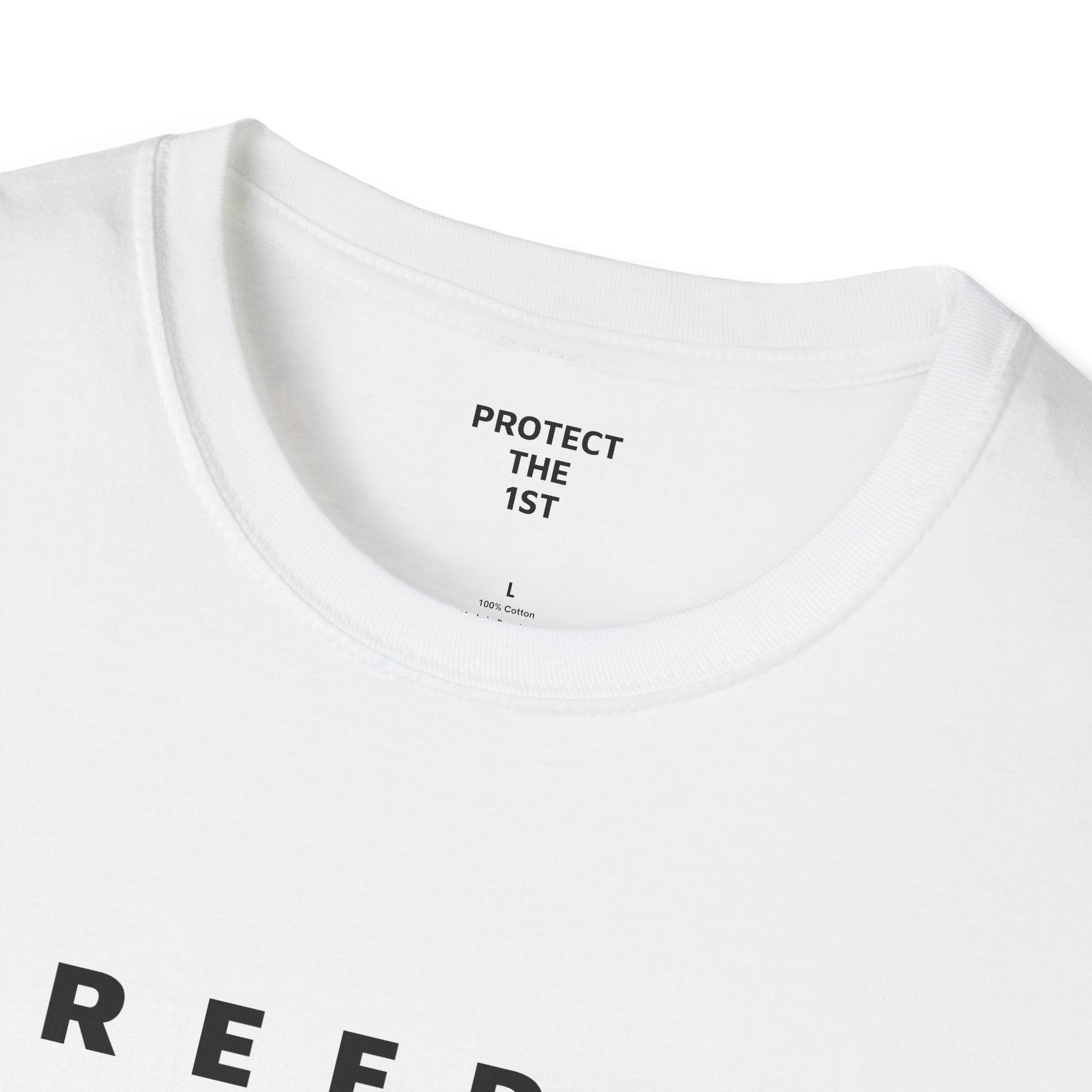 Copy of Freedom Unisex Softstyle T-Shirt - Casual Tee, Gift for Friends, Inspirational Wear, Everyday Comfort, Unisex Apparel
